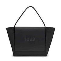 Cartera Capazo Tous Silhouette Soft Negro